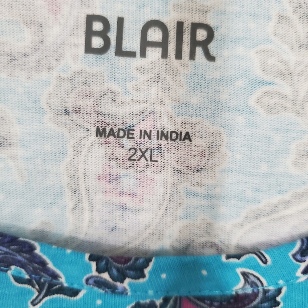 Blair cotton paisley bundle of 2 tops new - Picture 9 of 13